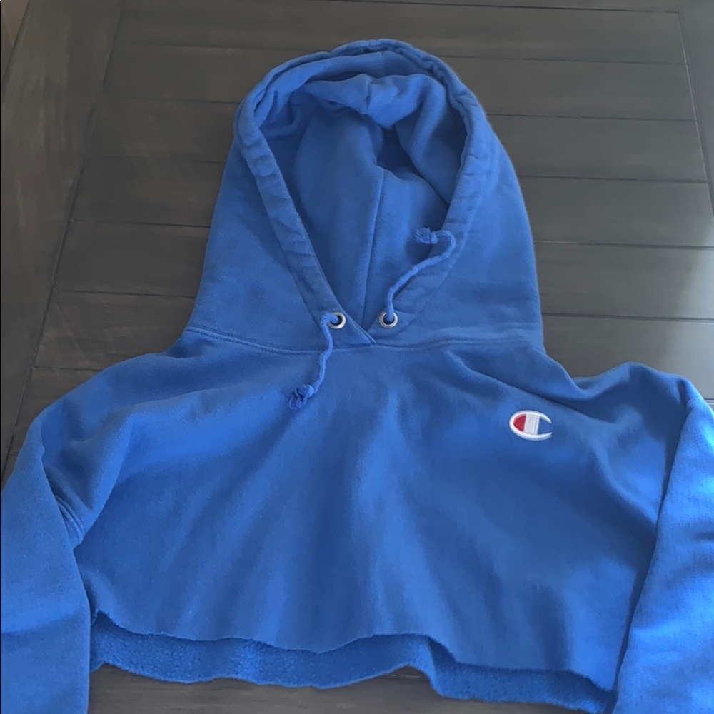 Cropped Champion hoodie